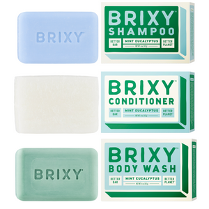 Mint Eucalyptus Starter Set-Shampoo, Conditioner & Body Wash