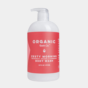 Zesty Morning Organic Body Wash