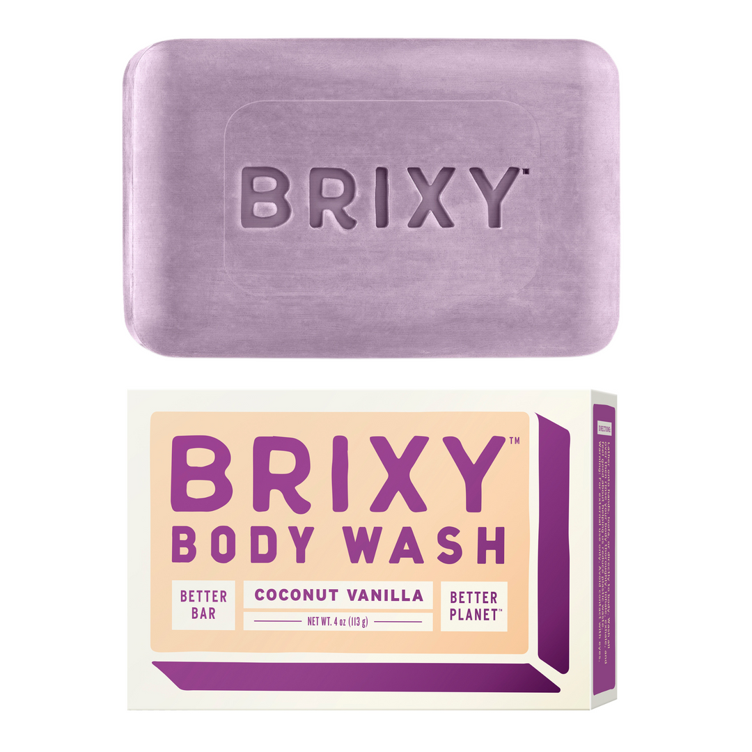 Coconut Vanilla Body Wash Bar for Moisturization & Softness